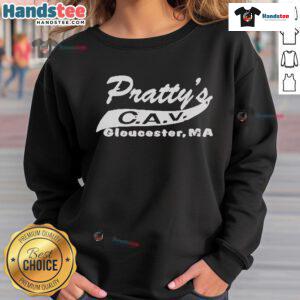 Alt Text: Good Manchester By The Sea Pratty's C.A.V. sweatshirt featuring a stylish design and comfortable fit for casual wear.