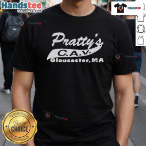Good Manchester By The Sea Pratty's C.A.V. T-Shirt featuring a vibrant design and comfortable fit for casual wear.