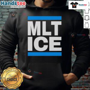 Anti-Fascist hoodie featuring bold design, perfect for activists promoting equality and social justice. Good MLT Ice collection.