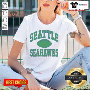 Good Seattle Seahawks Gridiron Ladies Tee featuring team colors and logo, perfect for female fans on game day.