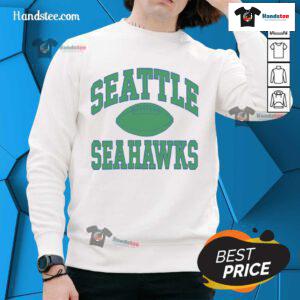 Good Seattle Seahawks Gridiron Sweatshirt featuring team colors and logo, perfect for game day and casual wear.