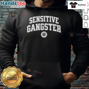 Good Sensitive Gangster Hoodie in black, showcasing stylish design and comfortable fit for urban fashion enthusiasts.