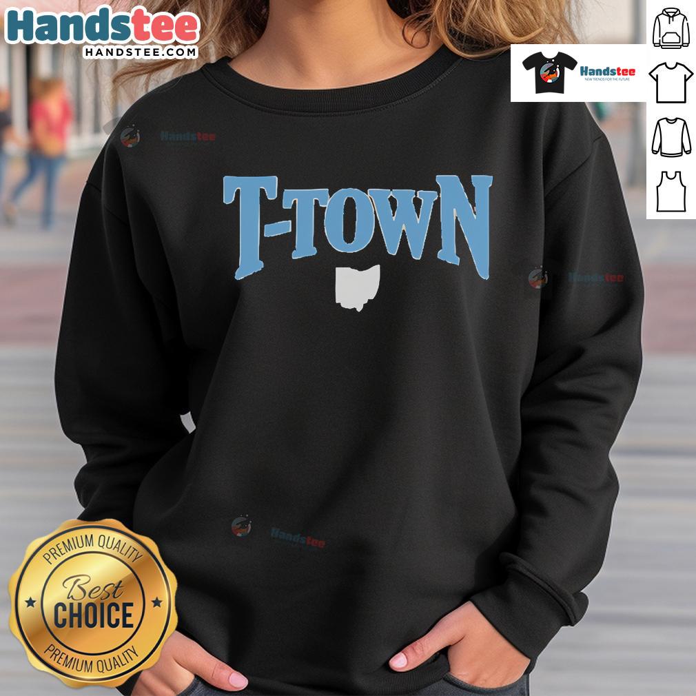 Cozy Good T Town Chicago Cubs sweatshirt featuring team logo, perfect for fans and chilly game days.
