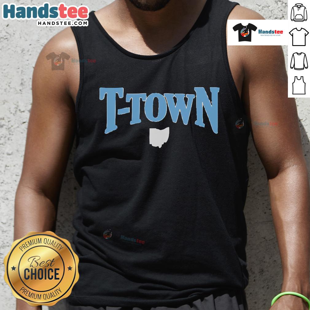 Good T Town Chicago Cubs tank top featuring the iconic team logo, perfect for fans and summer outings.
