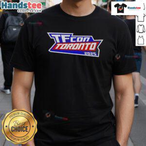 Good Tfcon Toronto 2025 T-Shirt featuring vibrant graphics for the ultimate Transformers fan experience.