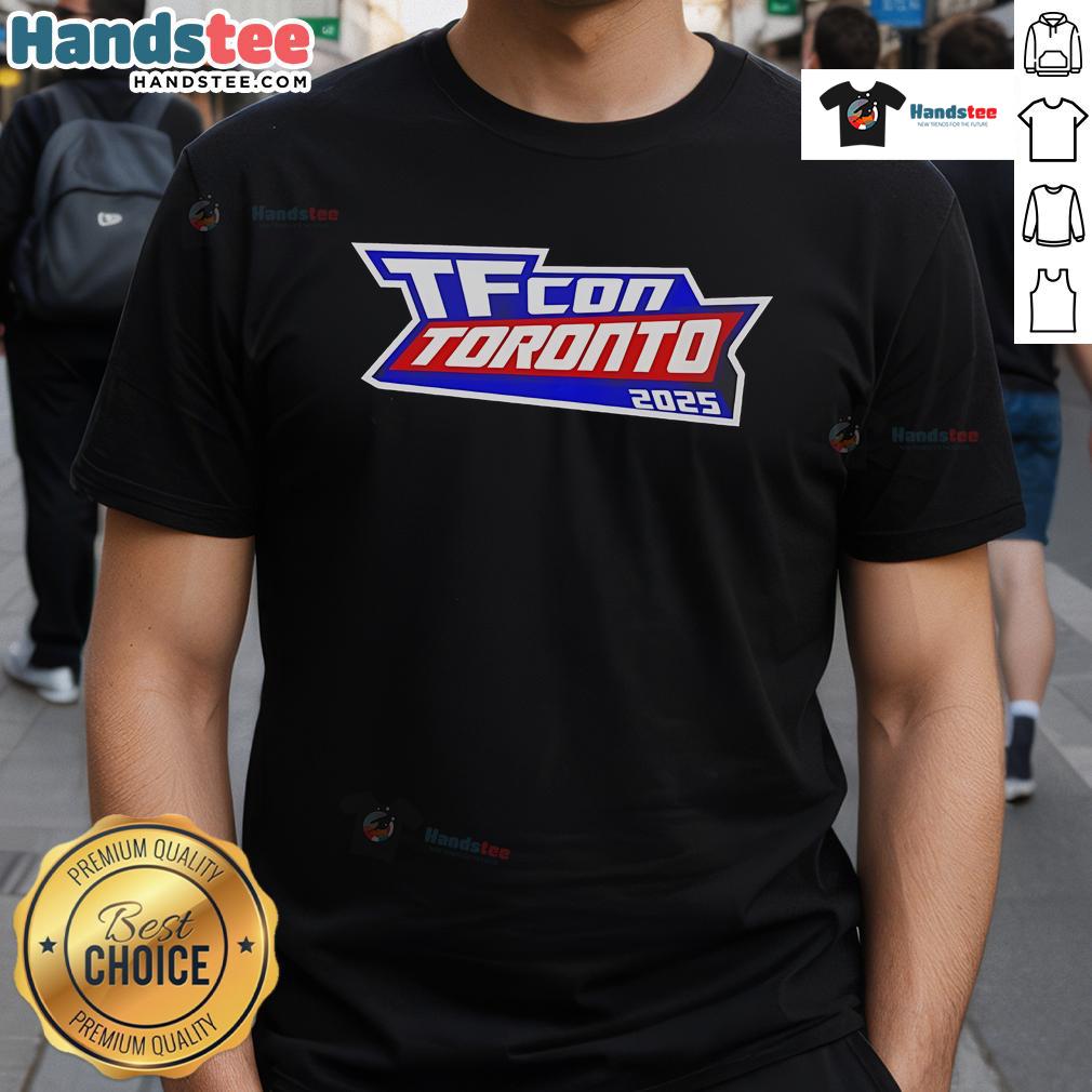 Good Tfcon Toronto 2025 T-Shirt featuring vibrant graphics for the ultimate Transformers fan experience.