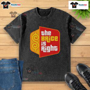 Good The Brice Is Right washed t-shirt in a casual setting, featuring a stylish design and soft fabric for everyday wear.