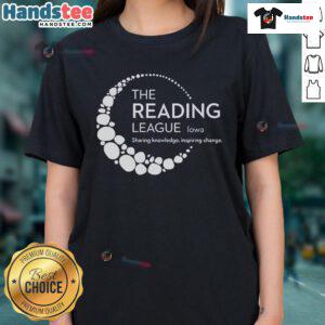 Good The Reading League Iowa tee inspiring change and sharing knowledge, featuring a stylish design for women.