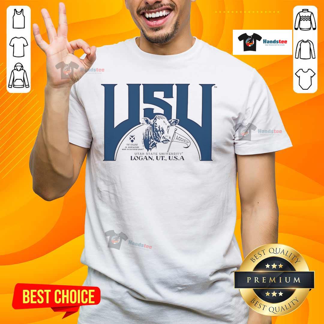 Good Utah State Logan UT USA T-Shirt featuring the university logo and vibrant colors, perfect for fans and alumni.
