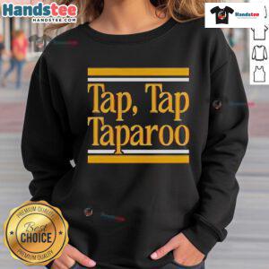 Happy Gilmore Tap Tap Taparoo sweatshirt featuring vibrant graphics and cozy design, perfect for fans of the classic movie.