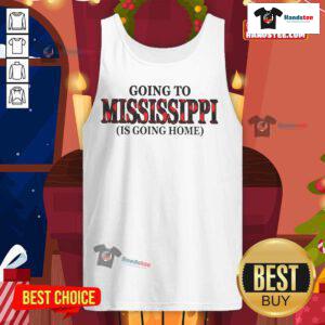 Happy Going to Mississippi is Going Home tank top featuring a vibrant design, perfect for casual summer outings.