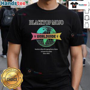 Happy Listen To Worldwide Southern Boys t-shirt featuring bold graphics, celebrating heavy noise since 2012.