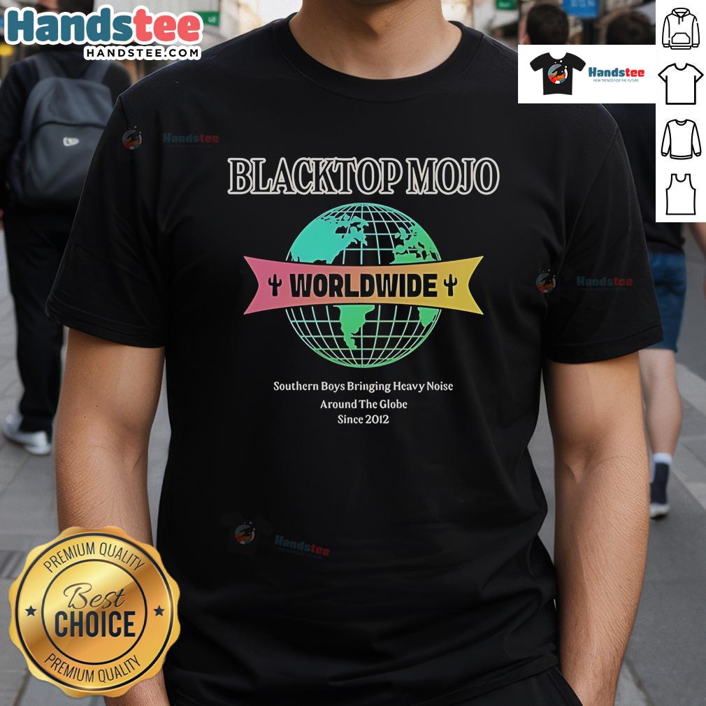 Happy Listen To Worldwide Southern Boys t-shirt featuring bold graphics, celebrating heavy noise since 2012.