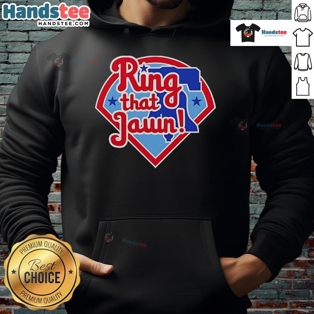 Happy Ring That Jawn Philadelphia Phillies hoodie in vibrant red, perfect for baseball fans and team spirit.