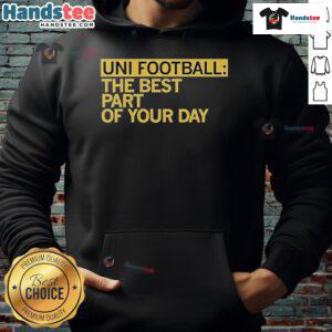 Happy Uni Football hoodie, perfect for showcasing your team spirit and making game day the best part of your day.