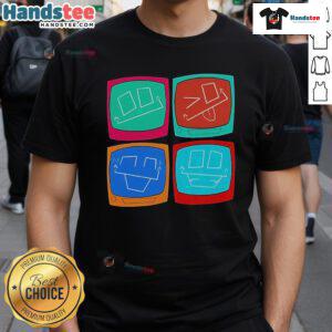 Alt Text: Colorful Nice Ace T-Shirt from Closed Circuit Studios featuring a vibrant design and comfortable fit for casual wear.