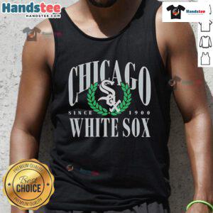 Nice Chicago White Sox pitchout tank top since 1900 featuring vintage design and team logo for baseball fans.