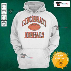 Alt Text: Nice Cincinnati Bengals Gridiron Hoodie featuring team colors and logo, perfect for fans and game day attire.