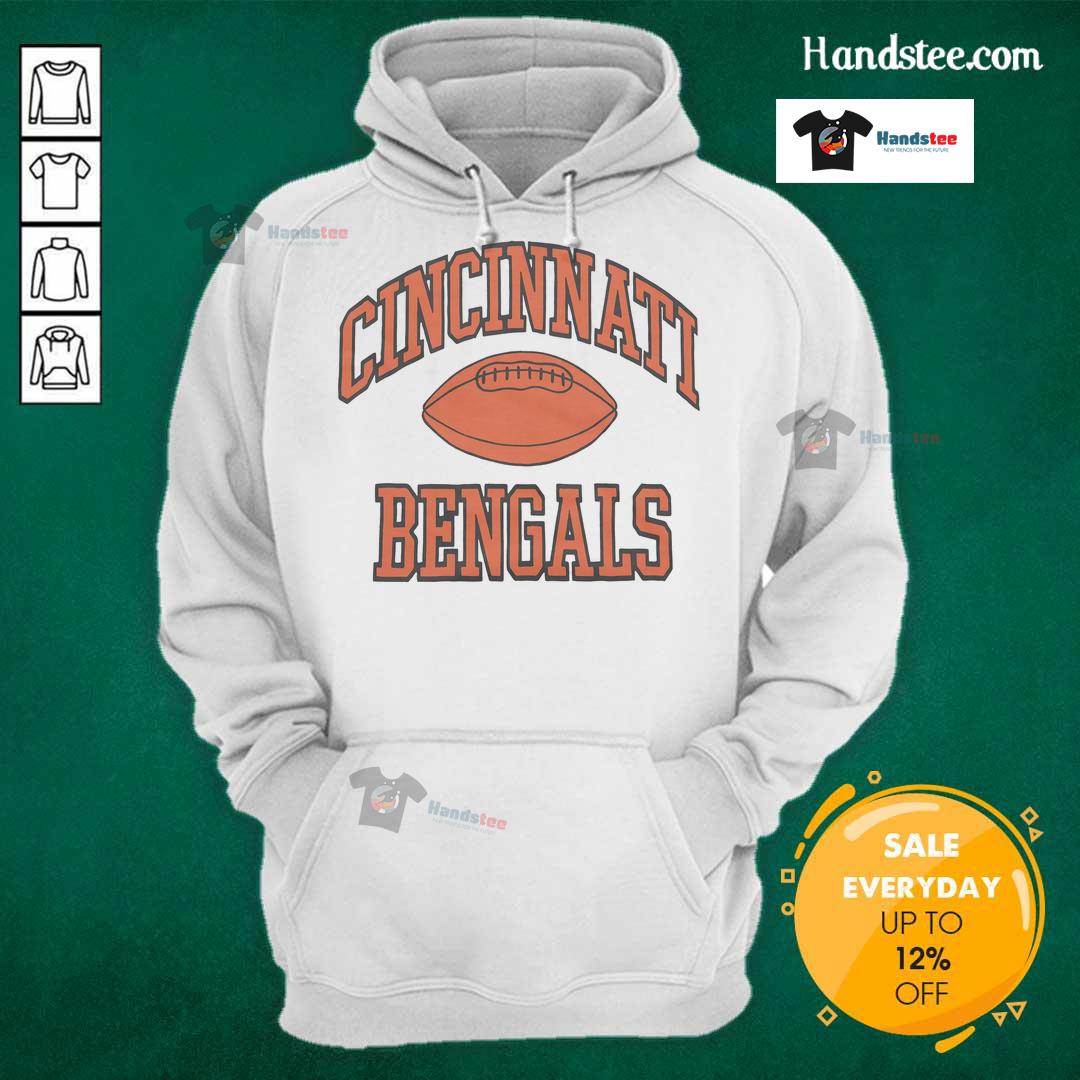 Alt Text: Nice Cincinnati Bengals Gridiron Hoodie featuring team colors and logo, perfect for fans and game day attire.