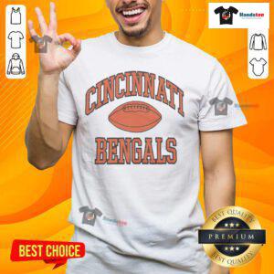Nice Cincinnati Bengals Gridiron T-Shirt featuring team logo and colors, perfect for football fans and game day.