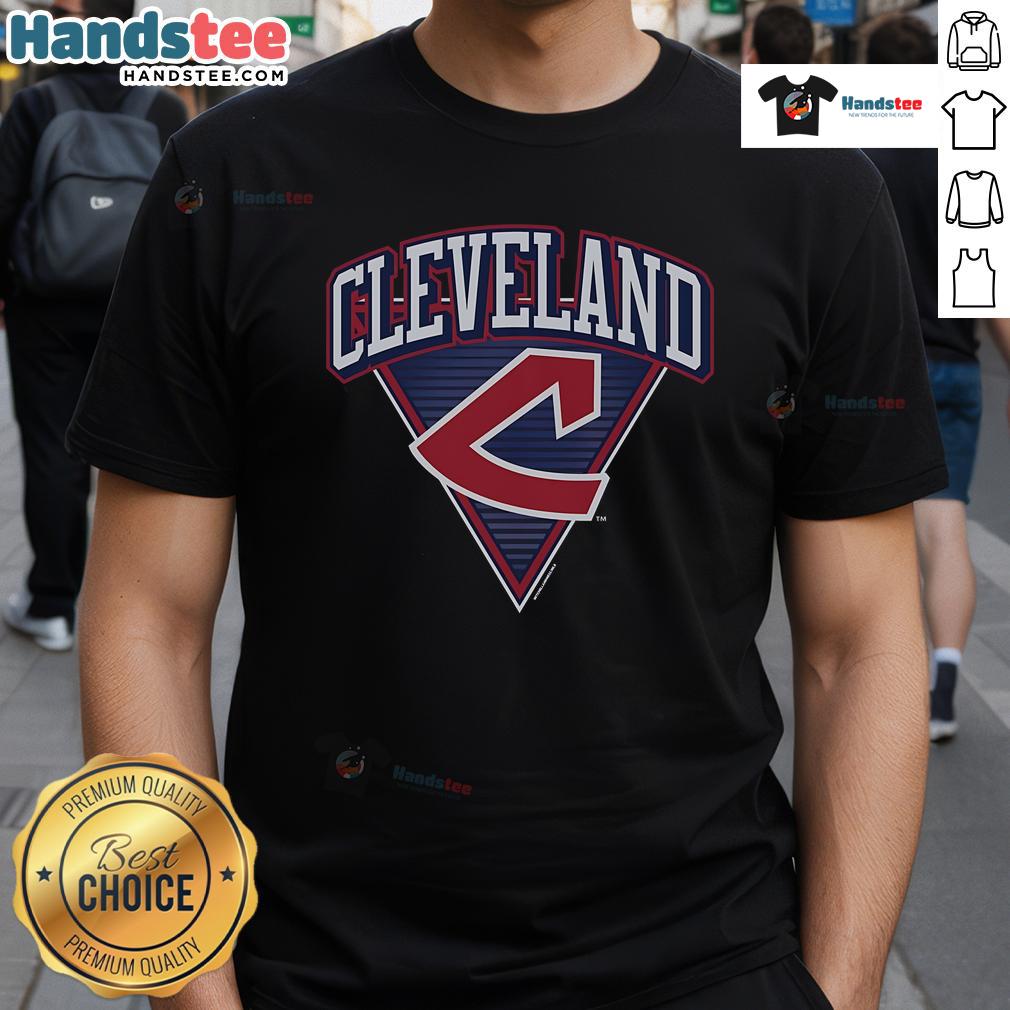 Alt Text: Nice Cleveland Guardians Cooperstown Collection Change Up T-Shirt featuring team logo and vintage design in cotton fabric.