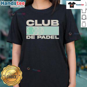Heritage Ladies Tee from Nice Club de Padel, showcasing stylish design perfect for padel enthusiasts.