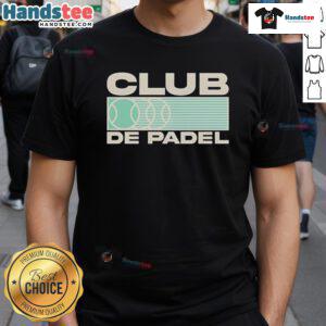 Nice Club De Padel Heritage T-Shirt featuring a stylish design perfect for padel enthusiasts and casual wear.