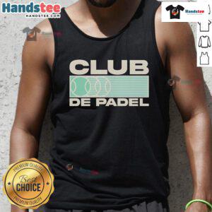 Nice Club de Padel Heritage Tank Top in stylish design, perfect for padel enthusiasts and summer sports activities.