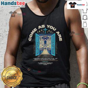Nice Come As You Are tank top featuring 'I Rejoiced When They Said to Me' biblical quote, perfect for casual wear.