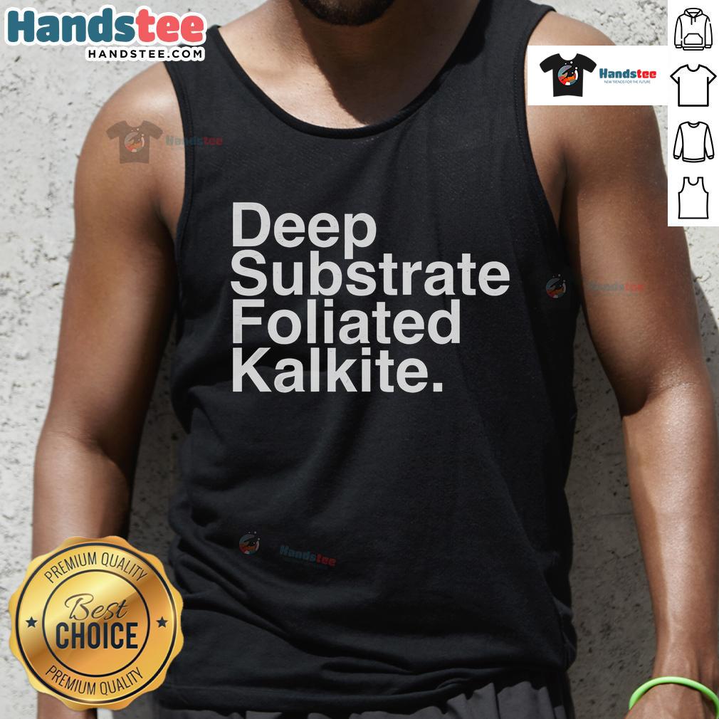 Alt Text: Nice deep substrate foliated kalkite tank top showcasing a stylish design perfect for casual summer wear.