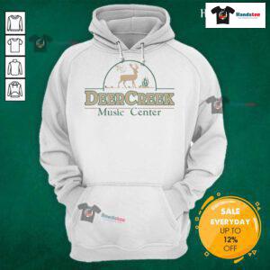 Alt Text: Cozy Nice Deer Creek Music Center hoodie featuring a stylish design, perfect for music lovers and outdoor enthusiasts.