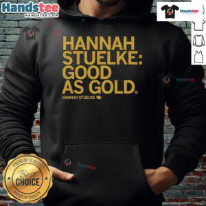 Nice Hannah Stuelke Good As Gold Hoodie in vibrant colors, showcasing stylish design and comfortable fit for casual wear.