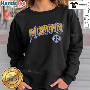 Nice Jacob Misiorowski Miz Mania sweatshirt featuring a stylish design and vibrant colors perfect for fans and casual wear.