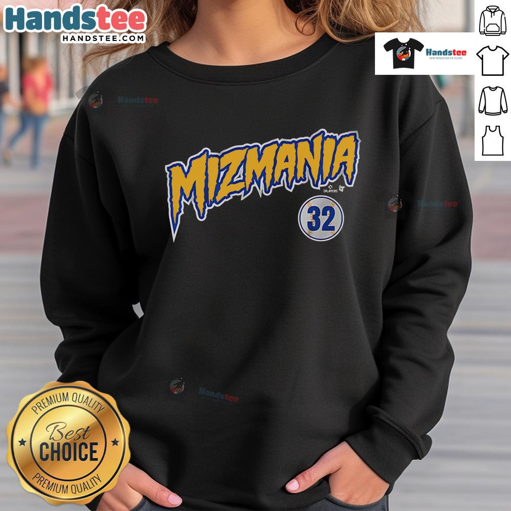 Nice Jacob Misiorowski Miz Mania sweatshirt featuring a stylish design and vibrant colors perfect for fans and casual wear.