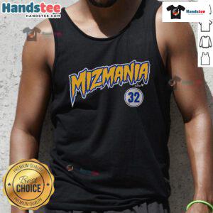 Nice Jacob Misiorowski Miz Mania tank top featuring a stylish design, perfect for fans and casual wear.