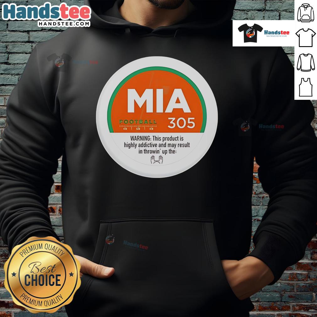 Nice MIA Football 305 GMS Hoodie featuring a sporty design and vibrant colors, perfect for fans and casual wear.