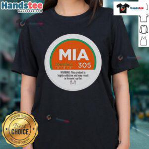 Nice MIA Football 305 GMS Ladies Tee in vibrant colors, perfect for sports fans and casual wear.