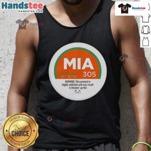Nice MIA Football 305 GMS Tank Top in vibrant colors, perfect for fans and casual wear. Stylish and comfortable design.