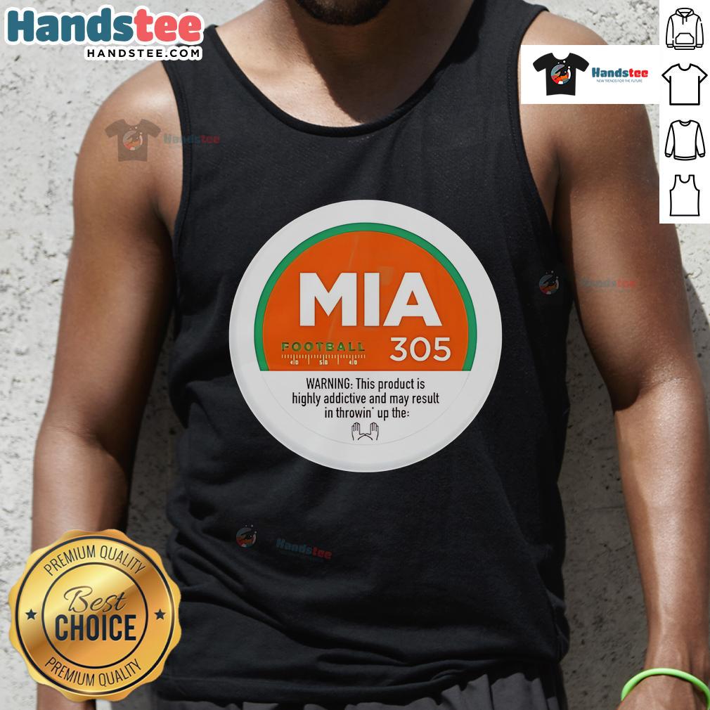 Nice MIA Football 305 GMS Tank Top in vibrant colors, perfect for fans and casual wear. Stylish and comfortable design.
