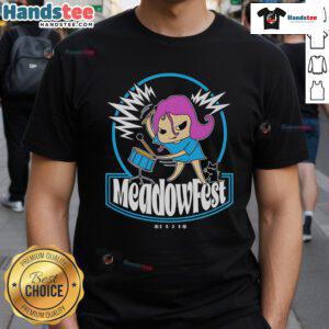 Nice Meadowfest 2025 T-Shirt featuring vibrant colors and a unique design perfect for festival enthusiasts.