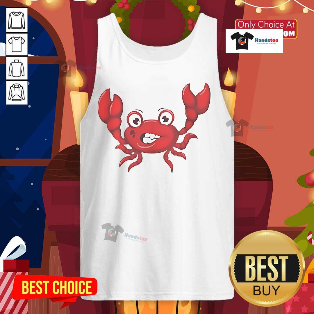 Jerry Crabby tank top from Nice Superstore featuring a fun crab graphic, perfect for casual summer wear.