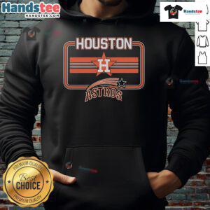 Alt Text: Nice The Houston Astros Fanfare Hoodie featuring team colors and logo, perfect for baseball fans.