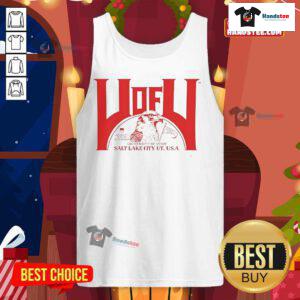 Stylish Nice Utah Salt Lake City USA tank top displayed against a scenic backdrop, perfect for summer outings.
