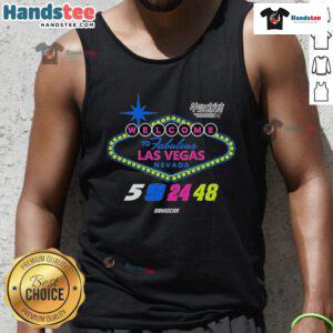 Fabulous Las Vegas Nevada tank top by Hendrick Motorsports, perfect for NASCAR fans and summer wear.