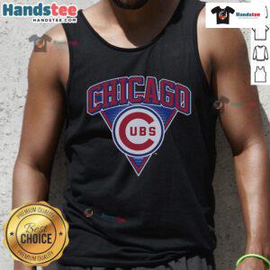 Alt Text: Official Chicago Cubs Change Up Tank Top featuring team colors and logo, perfect for game day or casual wear.