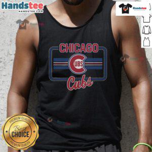 Official Chicago Cubs Fanfare Tank Top featuring vibrant team colors and logo, perfect for game day and summer wear.