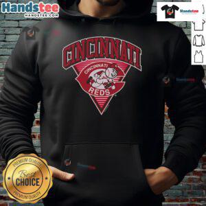 Official Cincinnati Reds Change Up Hoodie in red with team logo, perfect for fans and stylish game day wear.