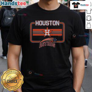 Official Houston Astros Fanfare T-Shirt featuring team colors and logo, perfect for fans supporting the Astros.