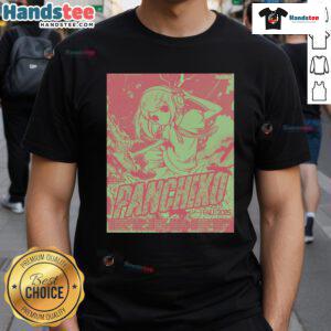 Alt Text: Official Panchico Fall Tour 2025 Poster T-Shirt featuring vibrant graphics and tour dates on a stylish tee.