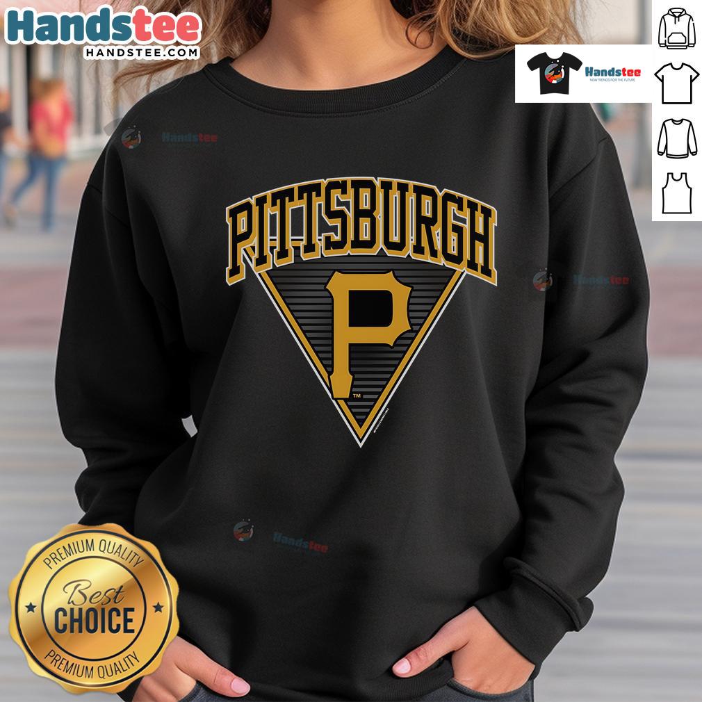 Official Pittsburgh Pirates Change Up Sweatshirt featuring team colors and logo, perfect for fans and casual wear.